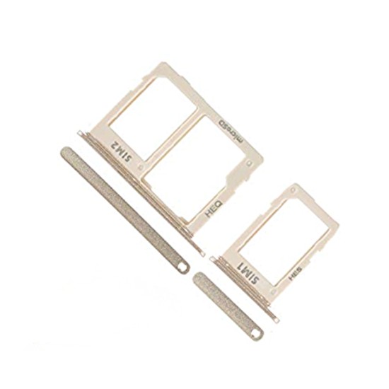 SIM HOLDER SAMSUNG GALAXY A6/A600F/A6 PLUS/A605F 2 SETS GOLD